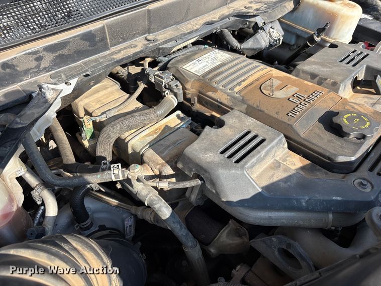 image for item DU6328 2020 RAM 5500 Crew Cab flatbed truck