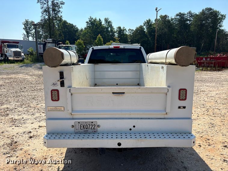 image for item DU6330 2018 Ford F250 Super Duty utility bed pickup truck