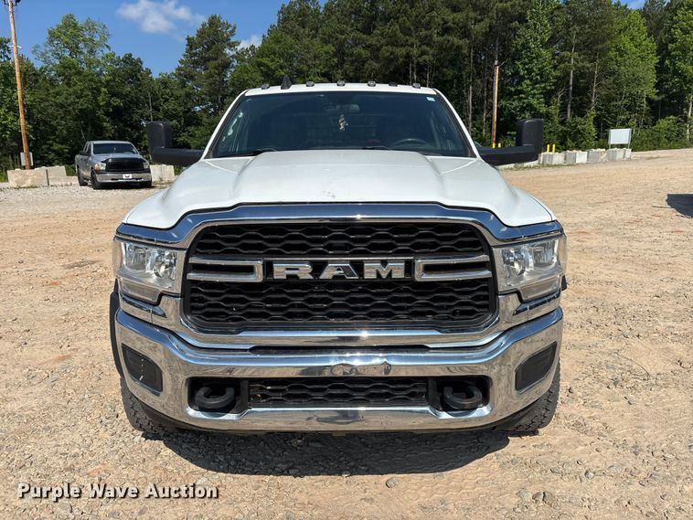 image for item DU6331 2021 RAM 4500 Crew Cab flatbed truck