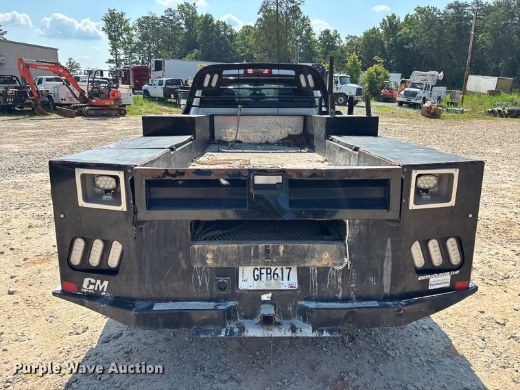 image for item DU6331 2021 RAM 4500 Crew Cab flatbed truck