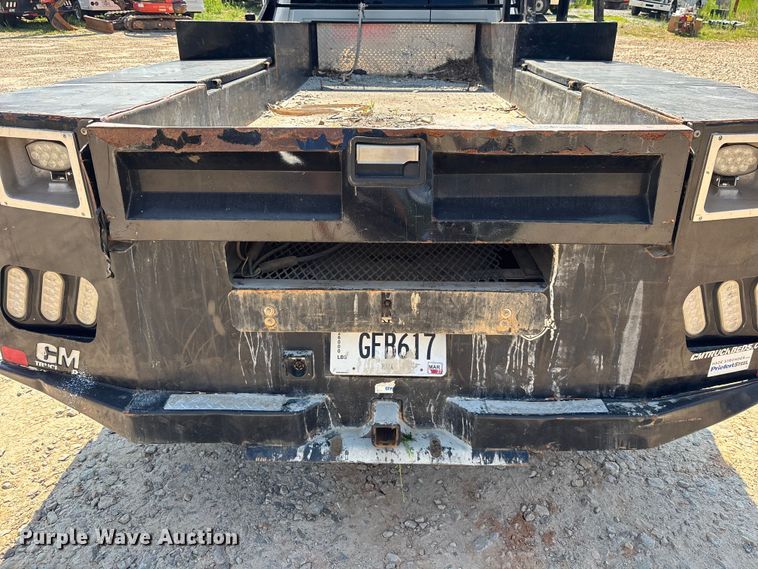image for item DU6331 2021 RAM 4500 Crew Cab flatbed truck