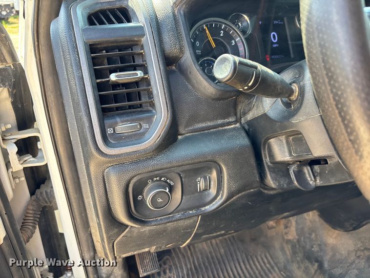 image for item DU6331 2021 RAM 4500 Crew Cab flatbed truck