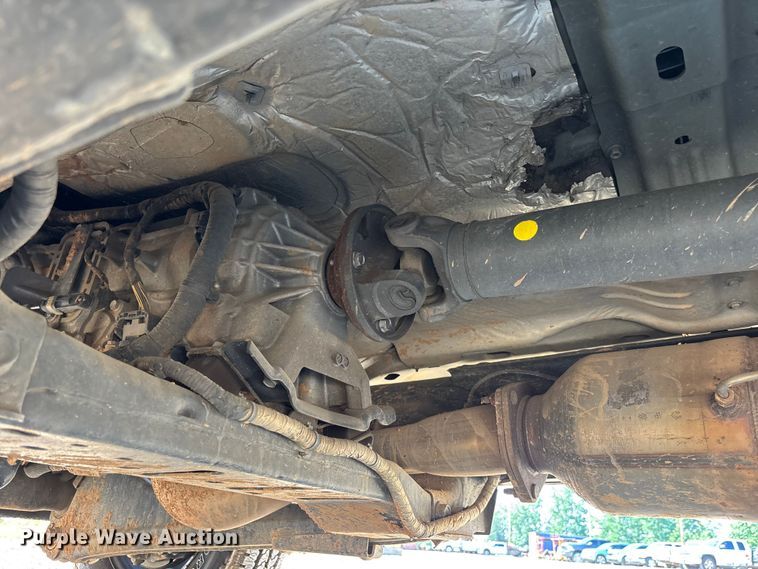 image for item DU6332 2018 RAM 3500 Crew Cab utility bed pickup truck