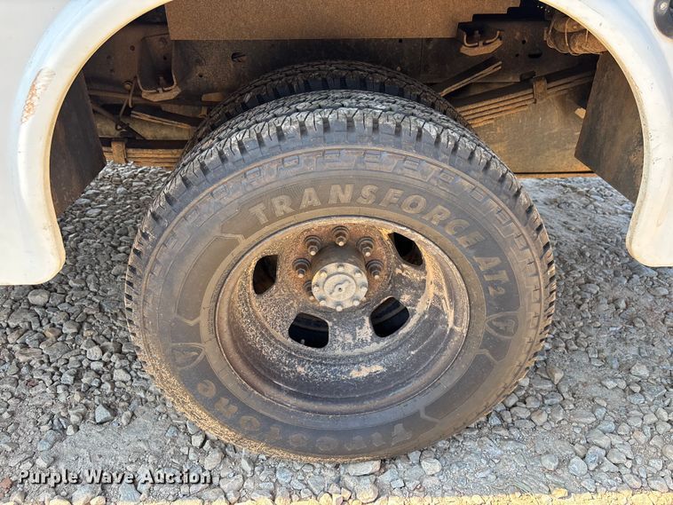 image for item DU6332 2018 RAM 3500 Crew Cab utility bed pickup truck