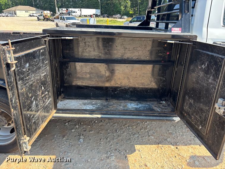 image for item DU6333 2020 RAM 5500 Crew Cab flatbed truck