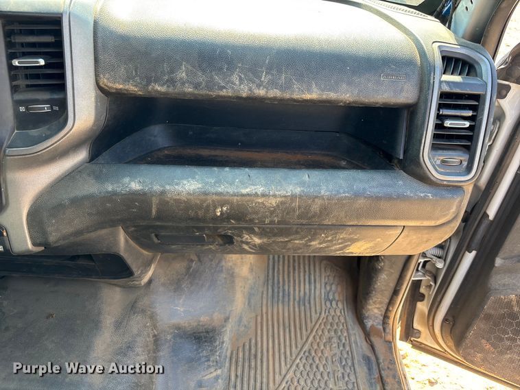 image for item DU6333 2020 RAM 5500 Crew Cab flatbed truck