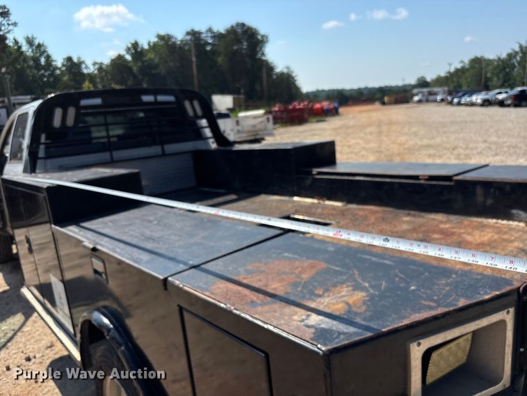 image for item DU6333 2020 RAM 5500 Crew Cab flatbed truck