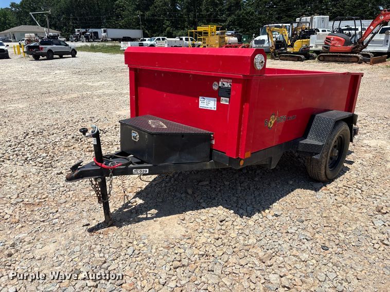 image for item DU6337 2021 BWISE DLP8-3 dump trailer
