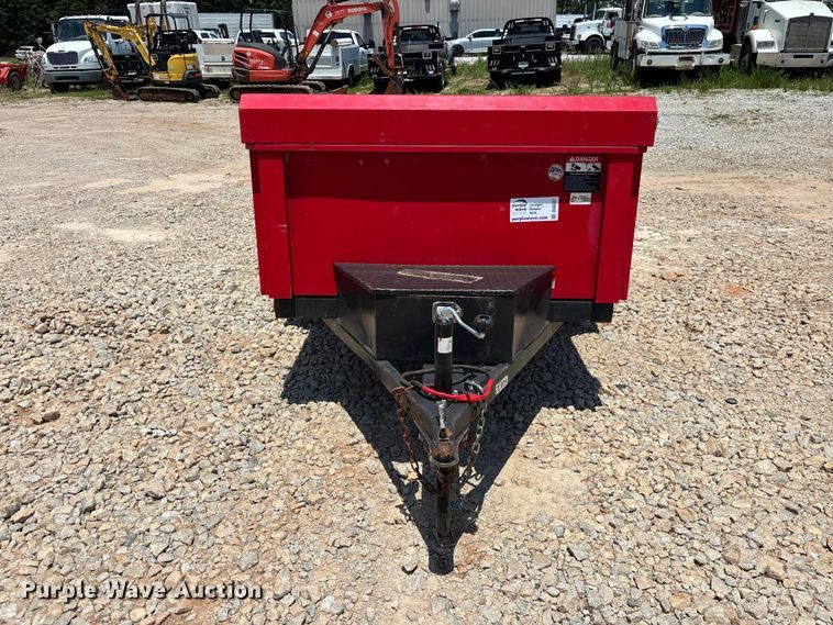 image for item DU6337 2021 BWISE DLP8-3 dump trailer