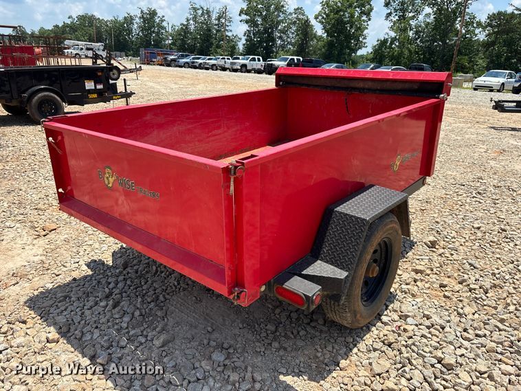 image for item DU6337 2021 BWISE DLP8-3 dump trailer