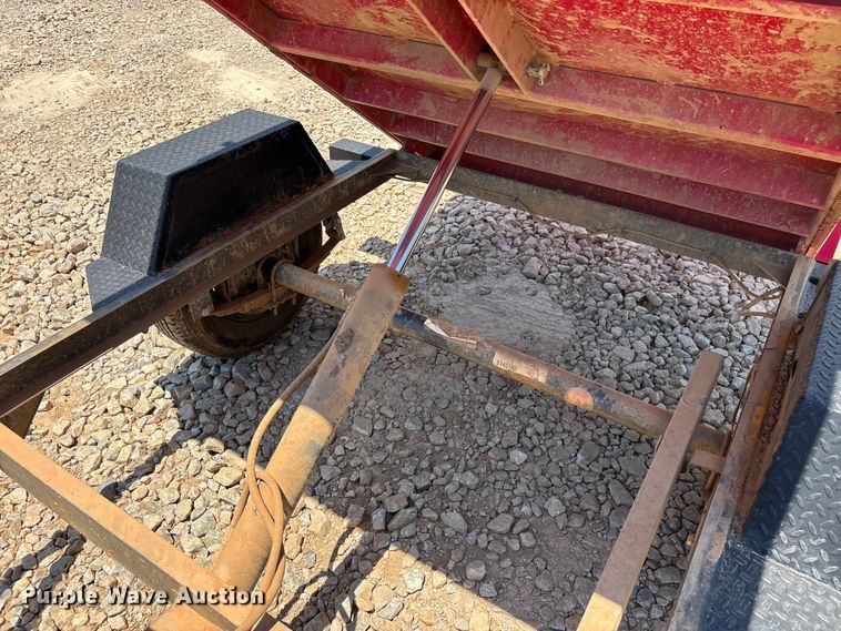 image for item DU6337 2021 BWISE DLP8-3 dump trailer