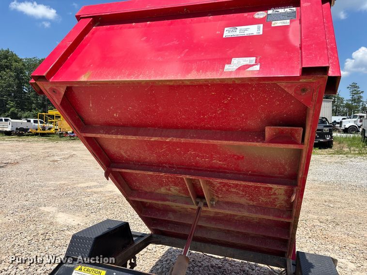 image for item DU6337 2021 BWISE DLP8-3 dump trailer