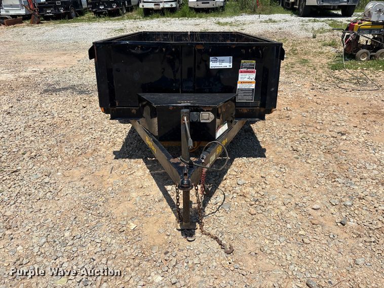 image for item DU6338 2021 BigTex 50SR dump trailer