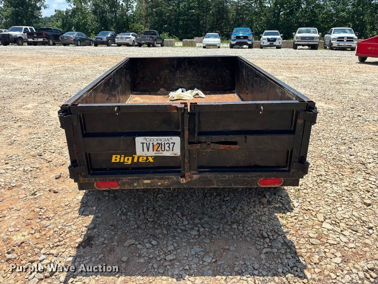 image for item DU6338 2021 BigTex 50SR dump trailer
