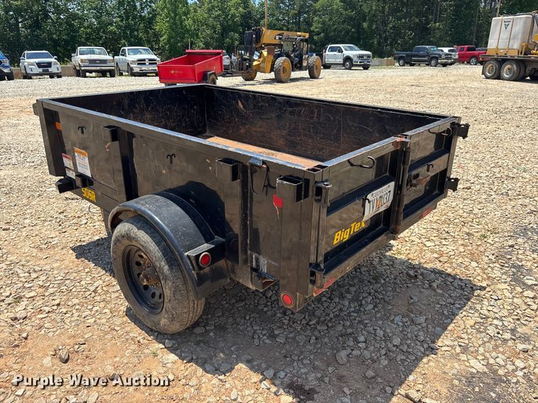 image for item DU6338 2021 BigTex 50SR dump trailer