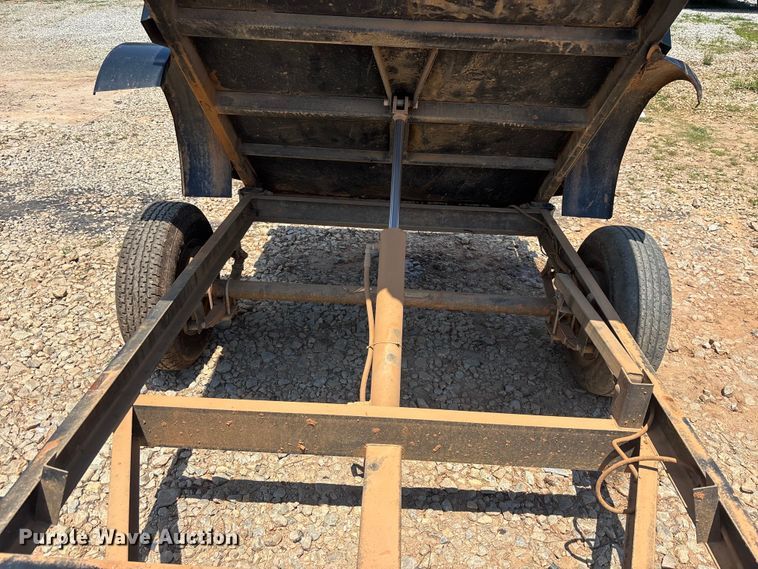 image for item DU6338 2021 BigTex 50SR dump trailer