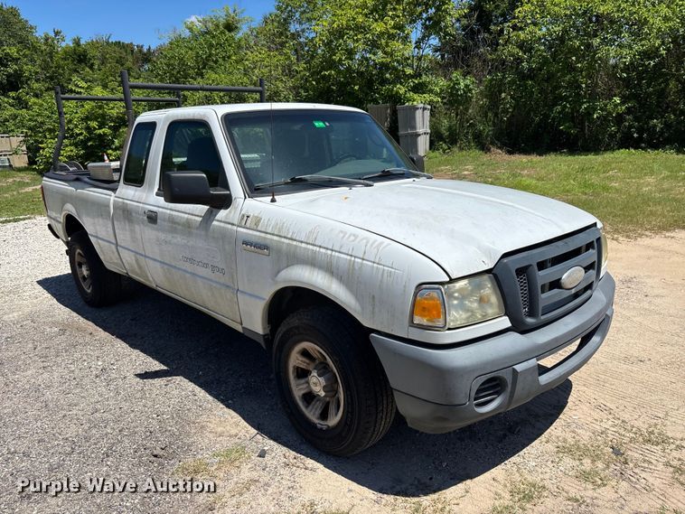 image for item DU6355 2009 Ford Ranger Ext. Cab pickup truck