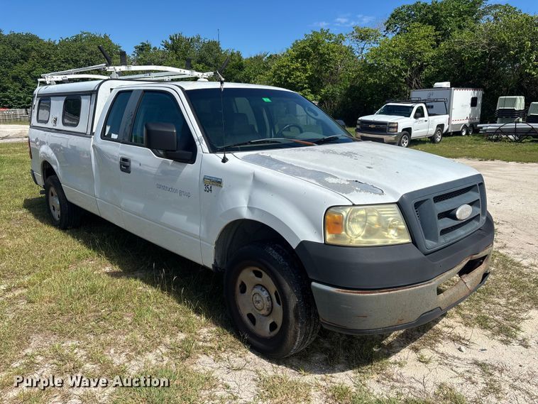 image for item DU6357 2007 Ford F150 Ext. Cab pickup truck