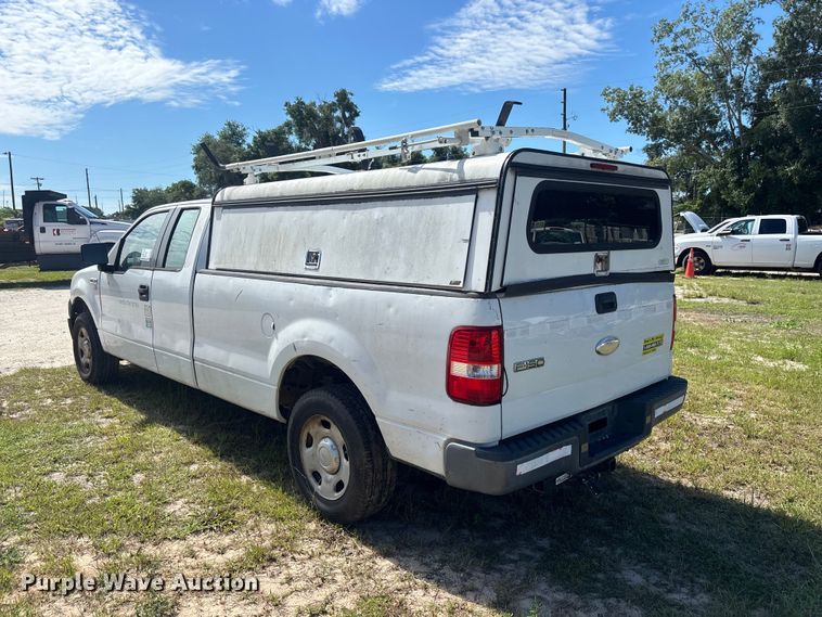 image for item DU6357 2007 Ford F150 Ext. Cab pickup truck