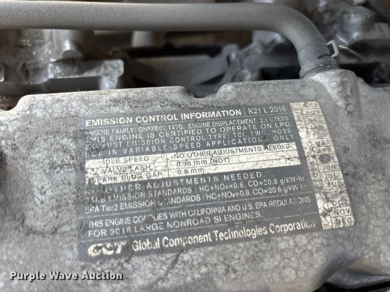 image for item DU6360 2016 UniCarriers PF50 forklift