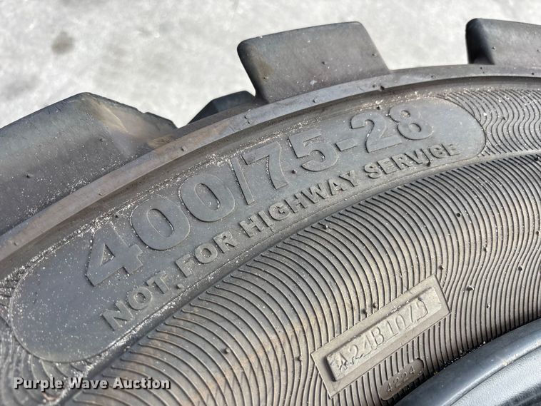 image for item DU6371 (4) Foam filled tires