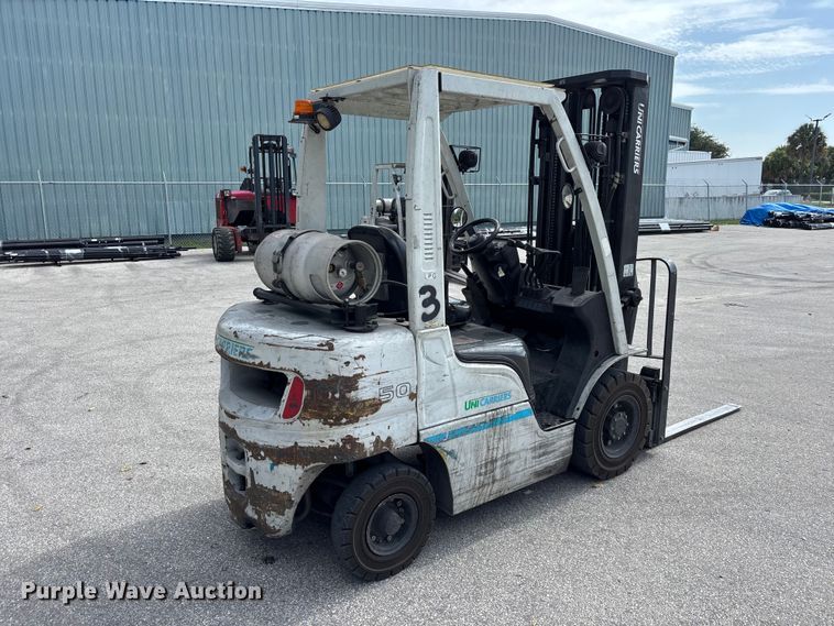 image for item DU6373 2018 Unicarriers PF50 forklift