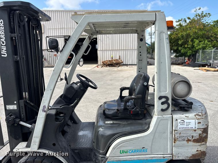 image for item DU6373 2018 Unicarriers PF50 forklift