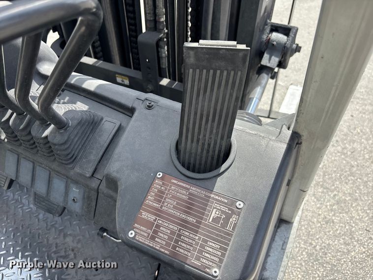 image for item DU6373 2018 Unicarriers PF50 forklift