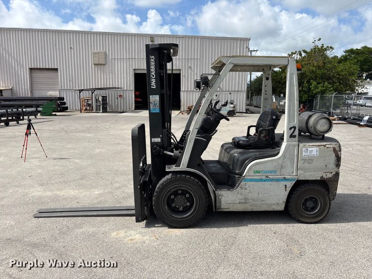 image for item DU6374 2018 Unicarriers PF70 forklift
