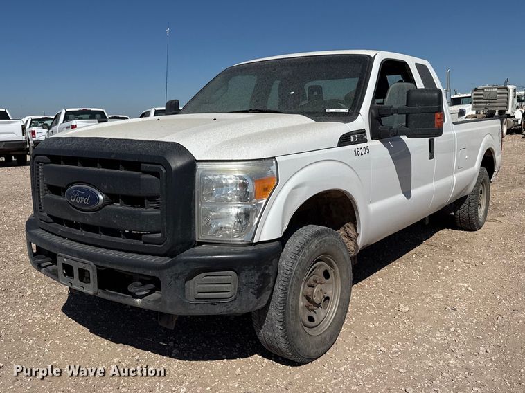 2016 Ford F250 Super Duty Ext. Cab pickup truck