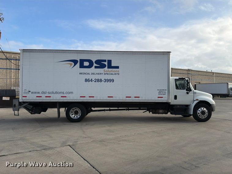 image for item ED5144 2018 International DuraStar 4300 box truck