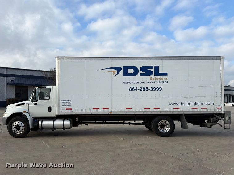 image for item ED5144 2018 International DuraStar 4300 box truck