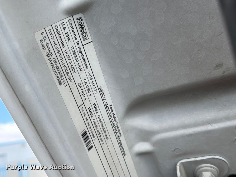image for item ED5338 2016 Ford F250 Super Duty pickup truck