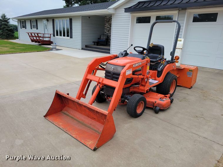 image for item EE1099 Kubota BX1500 MFWD tractor