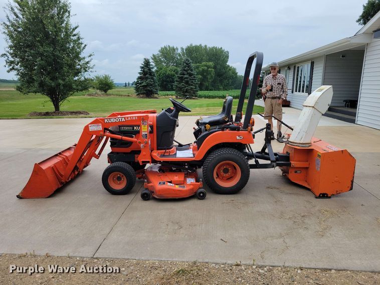 image for item EE1099 Kubota BX1500 MFWD tractor