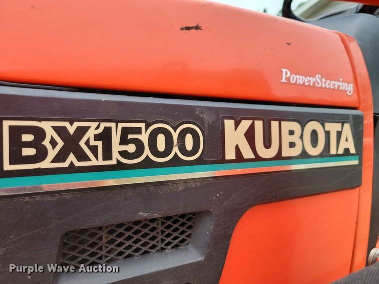 image for item EE1099 Kubota BX1500 MFWD tractor
