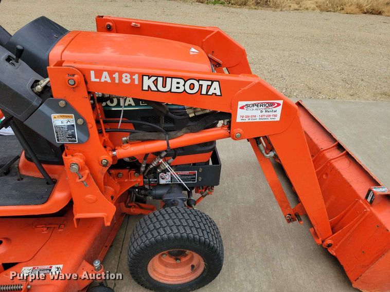 image for item EE1099 Kubota BX1500 MFWD tractor