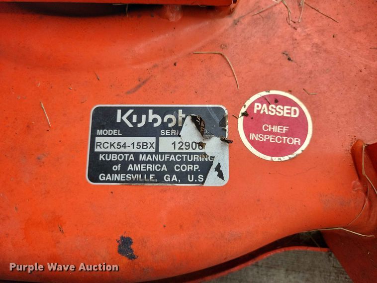 image for item EE1099 Kubota BX1500 MFWD tractor