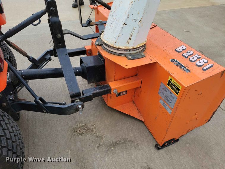 image for item EE1099 Kubota BX1500 MFWD tractor