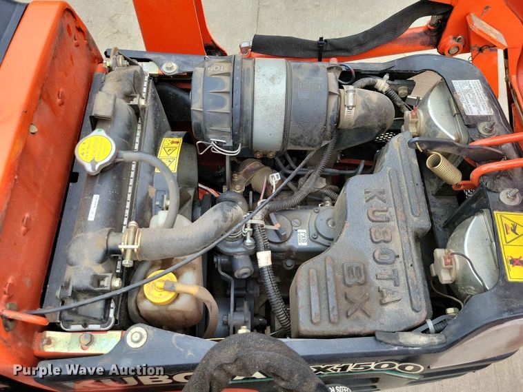 image for item EE1099 Kubota BX1500 MFWD tractor