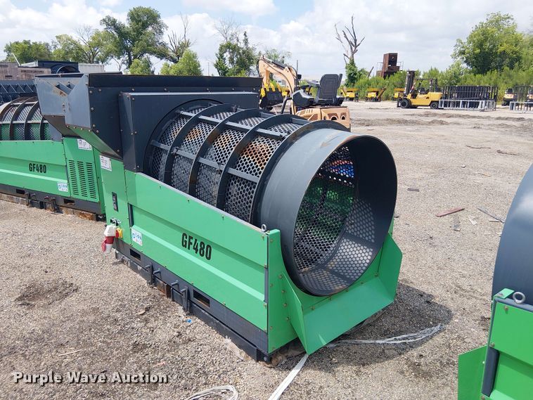image for item EE1572 Erie Industries GF480 trommel screen