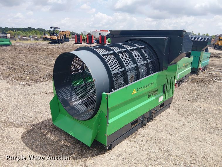 image for item EE1575 Erie Industries GF480 trommel screen