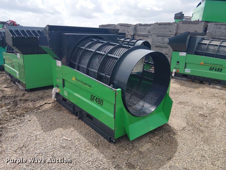 image for item EE1575 Erie Industries GF480 trommel screen