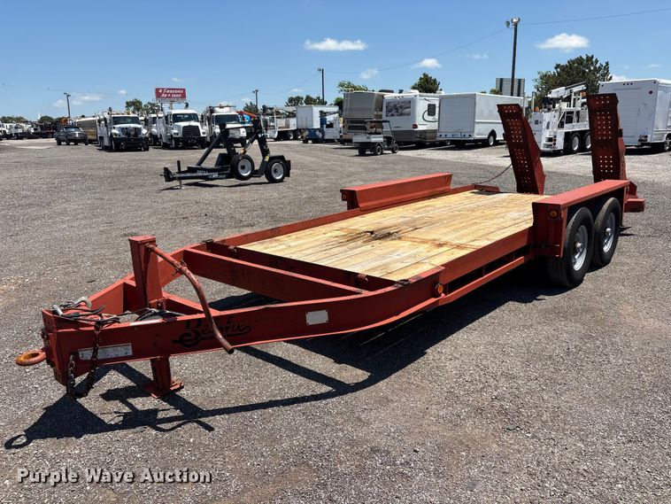 image for item EG9206 2010 Belshe WB14 equipment trailer