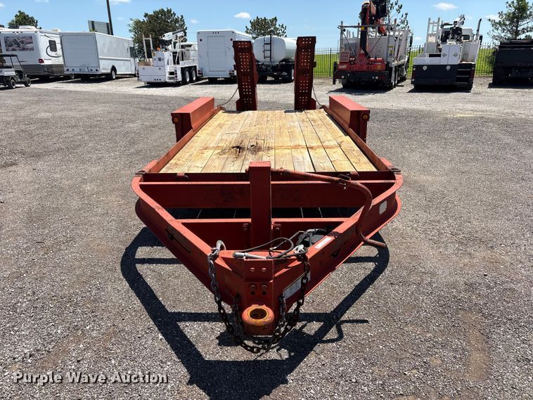 image for item EG9206 2010 Belshe WB14 equipment trailer