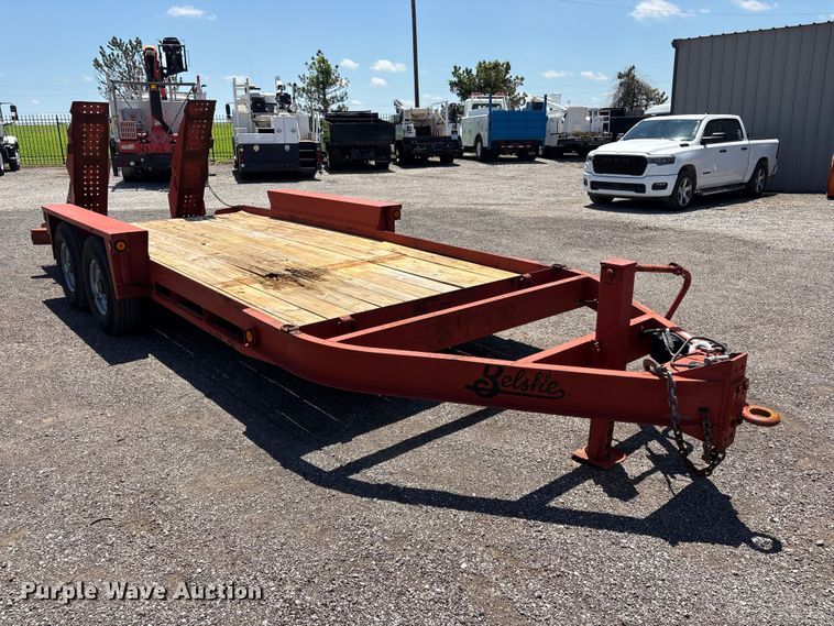 image for item EG9206 2010 Belshe WB14 equipment trailer