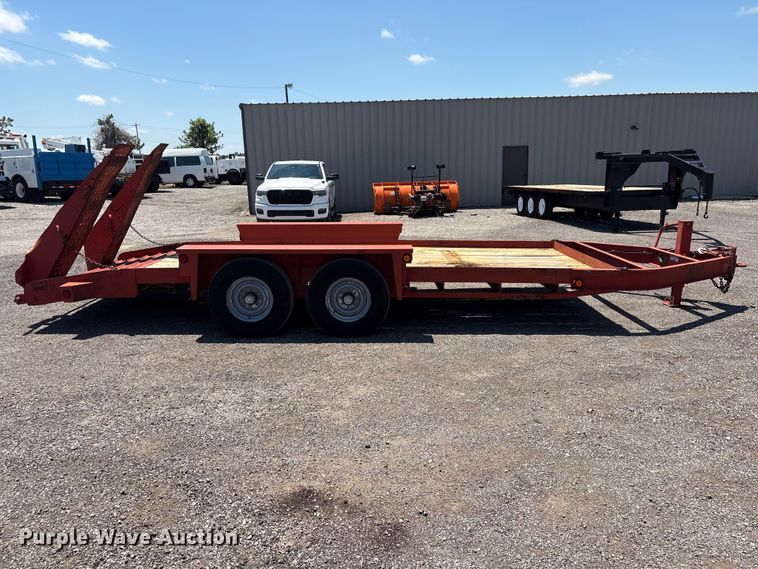 image for item EG9206 2010 Belshe WB14 equipment trailer