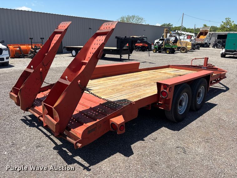 image for item EG9206 2010 Belshe WB14 equipment trailer