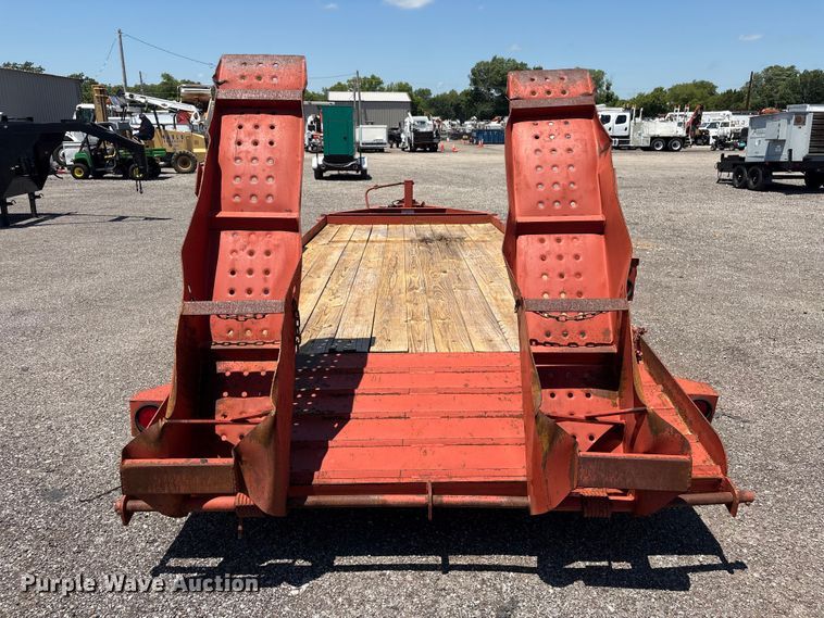 image for item EG9206 2010 Belshe WB14 equipment trailer