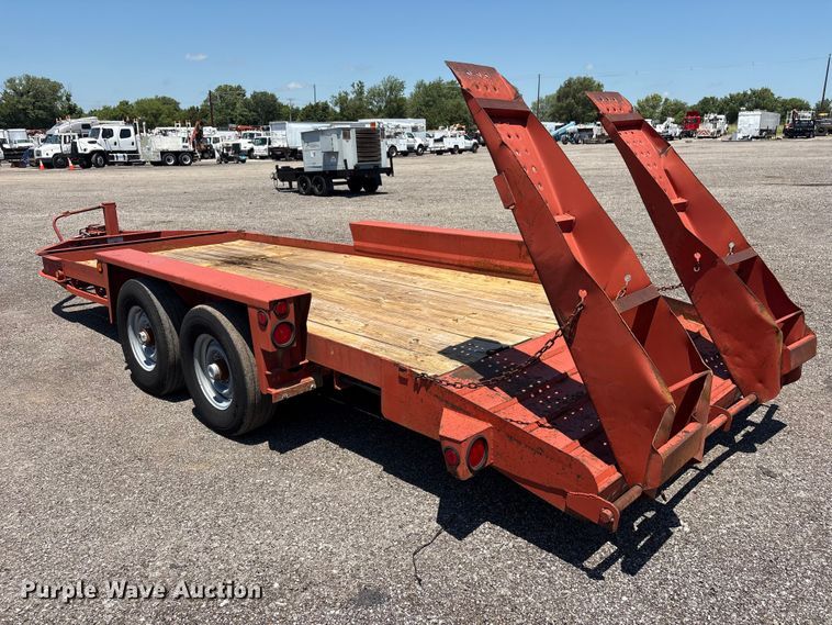 image for item EG9206 2010 Belshe WB14 equipment trailer